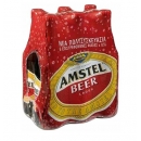 Amstel Μπύρα Φιάλη 6x500 ml 